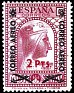 Spain 1931 Montserrat 2 Ptas Lila Rosaceo Edifil 786